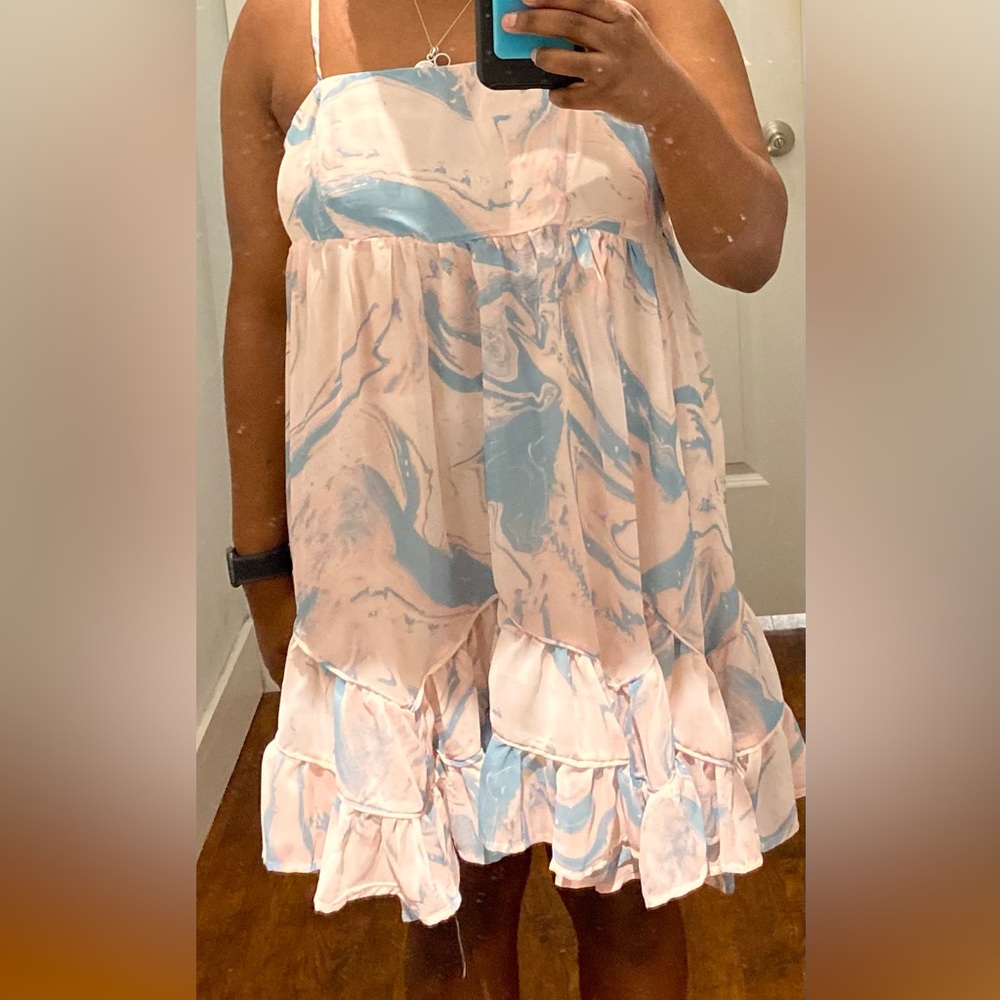 Storia Cotton Candy Colored Dress